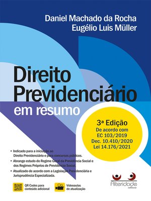 cover image of Direito previdenciário em resumo